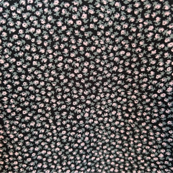 Mango Women’s Floral Print With Lace Mini Slip Y2K Spaghetti Strap Dress, Size 2 - Picture 5 of 5